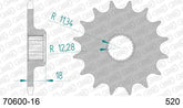 Pignone AFAM 70600-16 passo 520 LAVERDA 750 FORMULA 1998  -1999